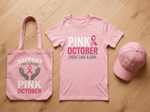Solutions de marquage sur mesure pour vos articles Octobre Rose