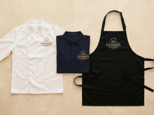 Customized Branding for Hotel and Restaurant Staff Uniform Supply