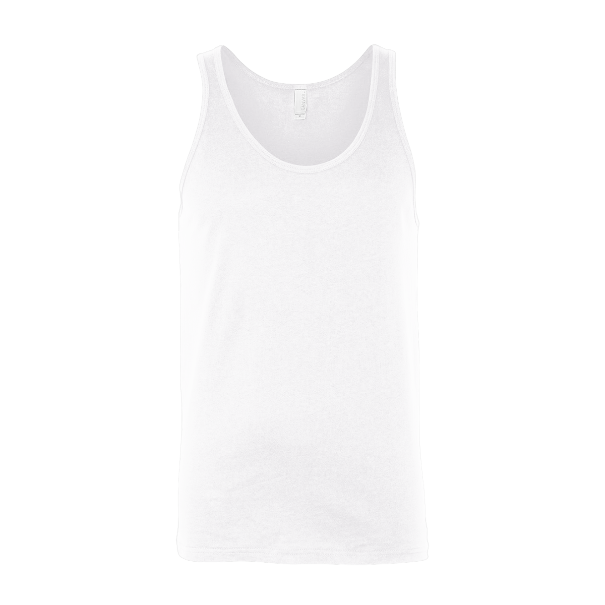 Bella+Canvas 3480 Unisex Jersey Tank White Wordans Canada