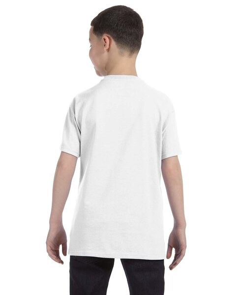 Gildan Men's Heavy Cotton Youth T-Shirt - DryBlend Fabric, Seamless Collar