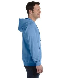 Gildan sweatshirt with zipper for men black