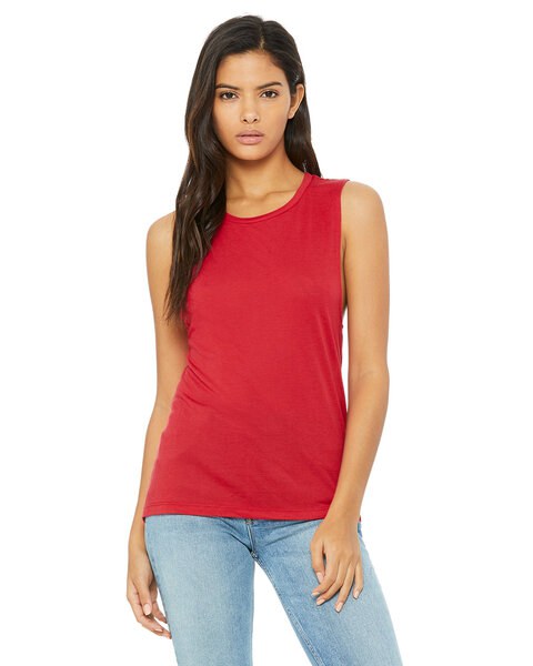 Bella+Canvas 8803 - Relaxed Fit Flowy Muscle Tank Top for Women