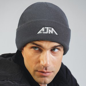 AJM 0530M - Acrylic Cuff Toque, Rib knit