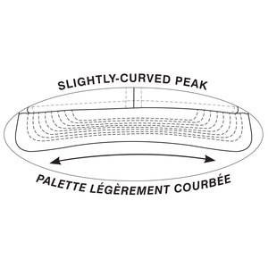 AJM 8E019M - Deluxe Chino Twill / Polyester Mesh 6 panneaux construits Pro-Round (dos en maille)