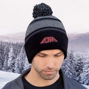 AJM 9M069M - Toque en acrylique (Pom Pom)