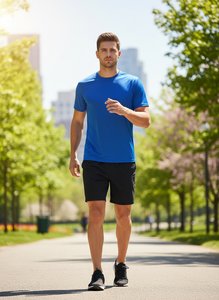 Blank Activewear M720 - Men's Performance Dry Fit Polyester T-Shirt