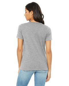 Bella+Canvas 6405CVC - Ladies Relaxed Heather CVC Jersey V-Neck T-Shirt
