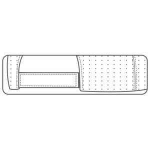 AJM 8K010M - Polyester Rip Stop / Polyester Rip Stop Mesh, 6 Panel Constructed Pro-Round (Mesh Back)