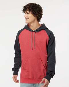 King Fashion KF4042 - Fleece Raglan Hooded Sweatshirt