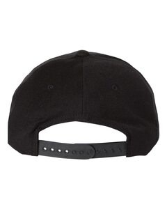 YP Classics 5789M - Premium Five-Panel Curved Visor Snapback Cap (Casquette à visière incurvée)