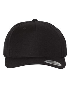 YP Classics 5789M - Premium Five-Panel Curved Visor Snapback Cap (Casquette à visière incurvée)