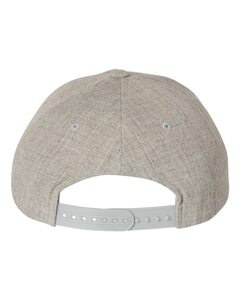 YP Classics 5789M - Premium Five-Panel Curved Visor Snapback Cap (Casquette à visière incurvée)