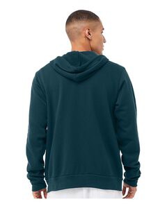 Bella+Canvas 3739 - Unisex Poly-Cotton Fleece Full-Zip Hoodie