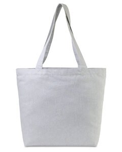 GiftRetail 102036 - Eco-Friendly Recycled Cotton Tote with Secure Pocket