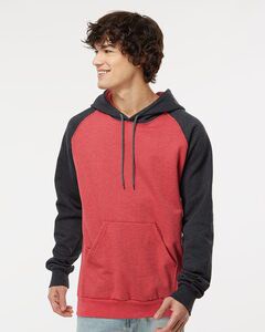 King Fashion KF4042 - Fleece Raglan Hooded Sweatshirt