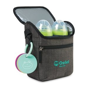 GiftRetail 101475 - Reagan Recycled rPET Baby Bottle Cooler
