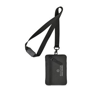 GiftRetail 102289 - Rally Recycled ID Pouch Lanyard