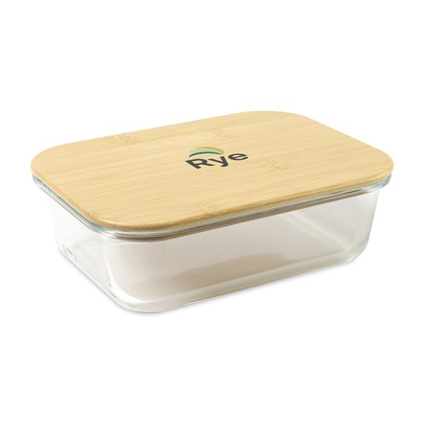 GiftRetail 102336 - 4 Cup Bamboo Storage Container