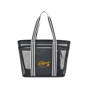 GiftRetail 102712 - Playa Recycled Nylon Mesh Beach Tote - AWARE™