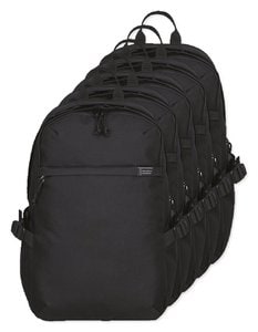 Pack of 5 GiftRetail 100806 - Renew Recycled rPET  Computer Backpack - AWARE™