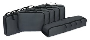 Pack de 5 GiftRetail 101038 - Ensemble de cubes d'emballage en rPET recyclé Renew - AWARE™