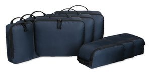 Pack de 30 GiftRetail 101038 - Ensemble de cubes d'emballage en rPET recyclé Renew - AWARE™