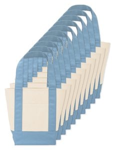 Pack de 100 GiftRetail 102307 - Mini sac fourre-tout en toile