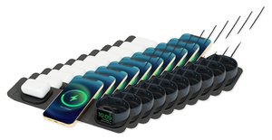 Pack de 10 GiftRetail 102455 - Chargeur sans fil compact pliable Newton
