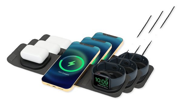 Chargeur sans fil compact pliable Newton