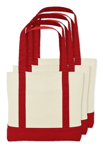 Pack de 30 GiftRetail 102546 - Grand cabas en toile