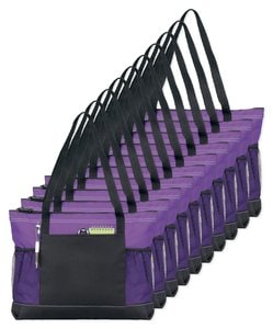 Pack de 10 GiftRetail P1100 - Sélectionner le sac fourre-tout zippé