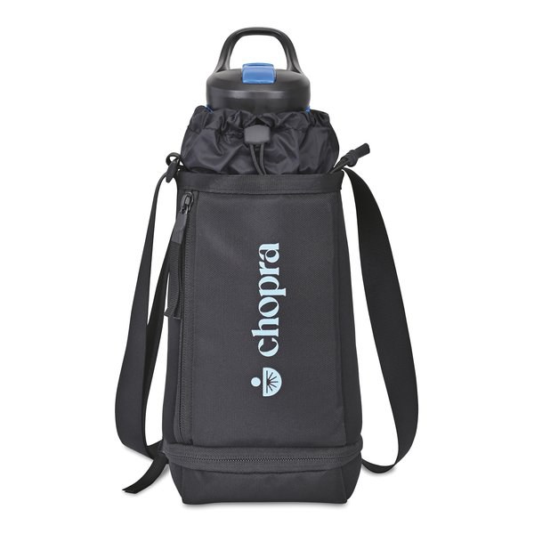 GiftRetail 101260 - Restore Recycled rPET Hydration Bottle Sling